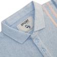 Stripes Aqua Blue T-shirt : Regular