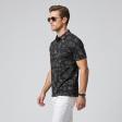 Print Black T-shirt : Regular