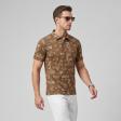 Print Khakhi T-shirt : Regular