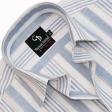 Stripes Blue Shirt : Business