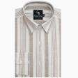Stripes Fawn Shirt : Business