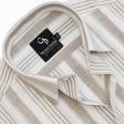 Stripes Fawn Shirt : Business