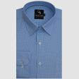 Checks Blue Shirt : Business