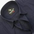 Self Design Dark Blue Shirt : Business