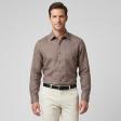 Plain Brown Shirt : Business