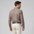 Plain Brown Shirt : Business
