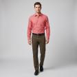 Plain Rust Shirt : Business