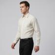 Plain Cream Shirt : Business