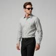 Stripes Gray Shirt : Business