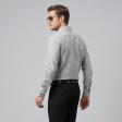 Stripes Gray Shirt : Business