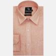Stripes Peach Shirt : Business