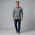 Print Blue Shirt : Ditto
