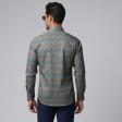 Print Blue Shirt : Ditto