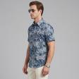 Print Blue Shirt : Ditto