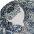 Print Blue Shirt : Ditto