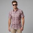 Print Purple Shirt : Ditto