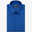 Print Blue Shirt : Ditto