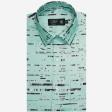 Print Green Shirt : Ditto