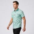 Print Green Shirt : Ditto