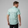 Print Green Shirt : Ditto