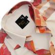 Print Peach Shirt : Party