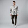 Print Cream Shirt : Party