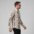 Print Cream Shirt : Party