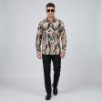 Print Gray Shirt : Party