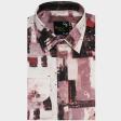 Print Peach Shirt : Party