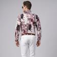 Print Peach Shirt : Party