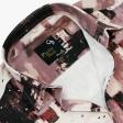 Print Peach Shirt : Party