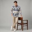 Print Cream Shirt : Party