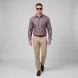 Print Purple Shirt : Party