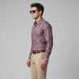 Print Purple Shirt : Party