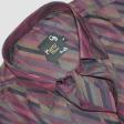 Print Purple Shirt : Party