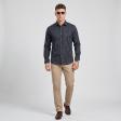 Stripes Brown Shirt : Ditto