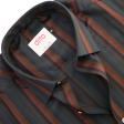 Stripes Brown Shirt : Ditto
