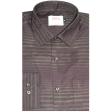 Stripes Brown Shirt : Ditto