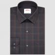 Checks Brown Shirt : Ditto