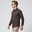 Checks Brown Shirt : Ditto