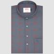 Self Design Blue Shirt : Ditto