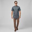 Self Design Blue Shirt : Ditto