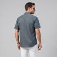 Self Design Blue Shirt : Ditto