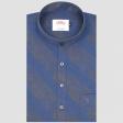 Self Design Navy Blue Shirt : Ditto