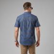 Self Design Navy Blue Shirt : Ditto