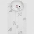 Self Design White Shirt : Ditto