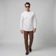 Self Design White Shirt : Ditto