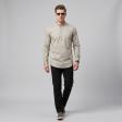 Self Design Fawn Shirt : Ditto