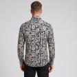 Print Black Shirt : Ditto