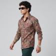 Print Maroon Shirt : Ditto